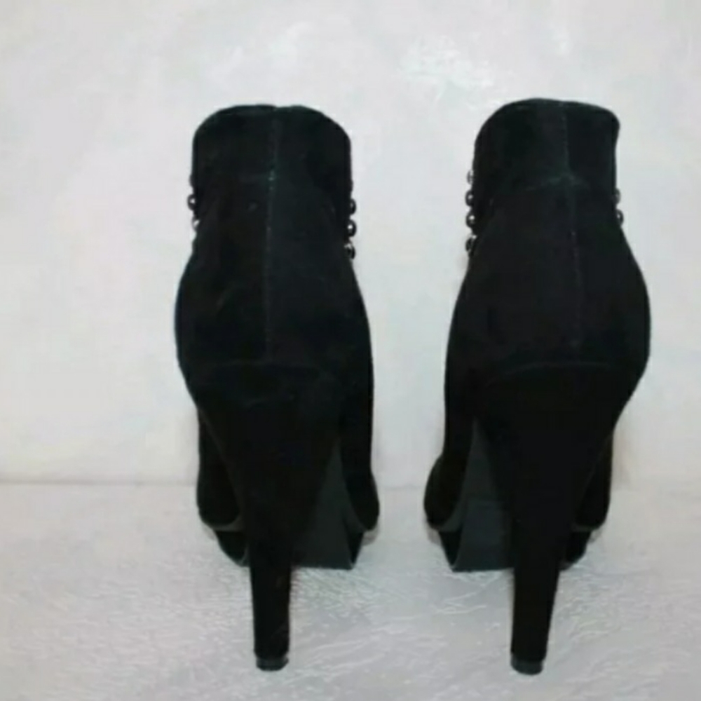 $139. BCBG Suede Ankle Boots - Picture 4 of 8